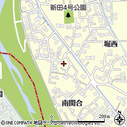 宮城県多賀城市新田南関合18-22周辺の地図