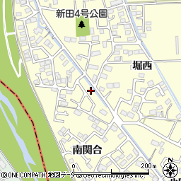 宮城県多賀城市新田南関合18-9周辺の地図