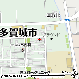 多賀城高橋郵便局周辺の地図