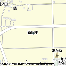 宮城県多賀城市新田中周辺の地図
