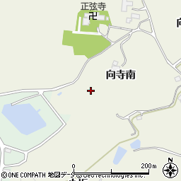 宮城県仙台市青葉区芋沢（向寺西）周辺の地図