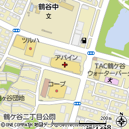 エビアン　鶴ケ谷店周辺の地図