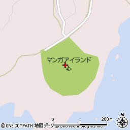 宮城県石巻市田代浜敷島44周辺の地図