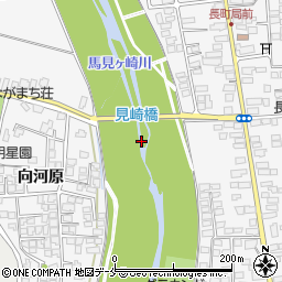 見崎橋周辺の地図