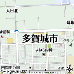 仙台銀行ヨークベニマル多賀城店 ＡＴＭ周辺の地図
