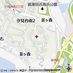 汐見台夏公園周辺の地図