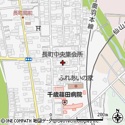 長町中央集会所周辺の地図