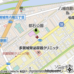 満州園 多賀城店周辺の地図