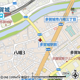 多賀城中央歯科医院周辺の地図