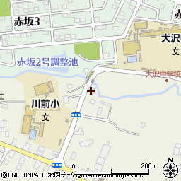 赤坂ポンプ場周辺の地図