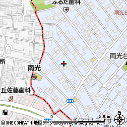 宮城県仙台市泉区南光台2丁目4周辺の地図