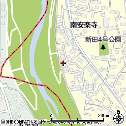 宮城県多賀城市新田南関合2周辺の地図