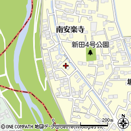 宮城県多賀城市新田南関合5周辺の地図