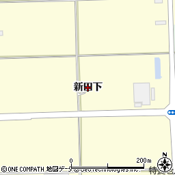 宮城県多賀城市新田（下）周辺の地図