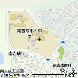 仙台市立南吉成小学校周辺の地図