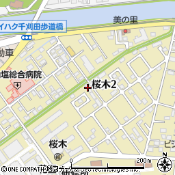 清京コーポ周辺の地図