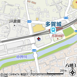 多賀城駅南立体駐車場周辺の地図