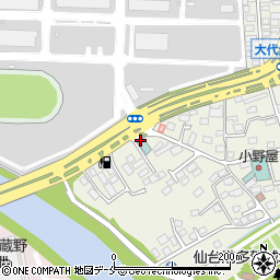 コンビニＡｙｅｒｓＲｏｃｋホテル仙台多賀城周辺の地図