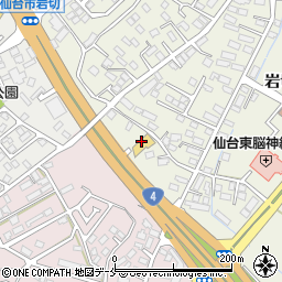 タイヤ＆ホイール館フジ仙台店周辺の地図