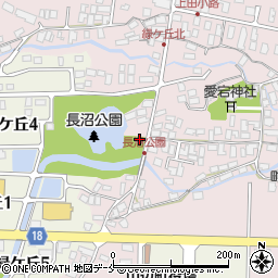 長沼公民館周辺の地図