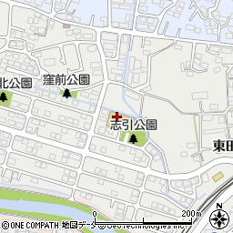 多賀城市立　志引保育所周辺の地図