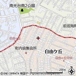 栗駒荘周辺の地図