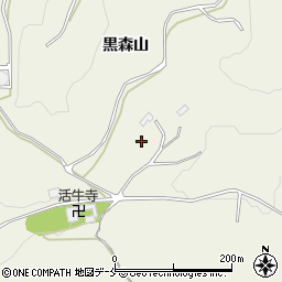 宮城県仙台市青葉区芋沢黒森山周辺の地図