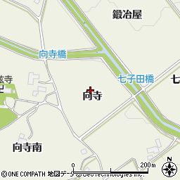 宮城県仙台市青葉区芋沢向寺周辺の地図