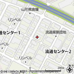ヤマトホームコンビニエンス山形支店周辺の地図