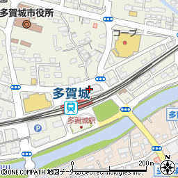多賀城駅北口歯科周辺の地図