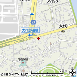 鎌田オートサイクル周辺の地図