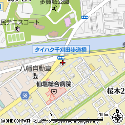 有限会社多賀城不動産周辺の地図