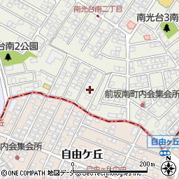 宮城県仙台市泉区南光台南2丁目23周辺の地図