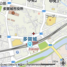 大新東ヒューマンサービス株式会社　多賀城営業所周辺の地図