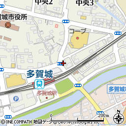 リラクゼーション・ラクする　多賀城駅前店周辺の地図