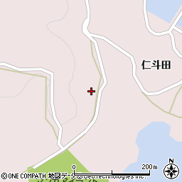 宮城県石巻市田代浜五庵屋敷周辺の地図