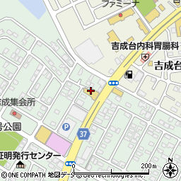 宮城日産吉成店周辺の地図