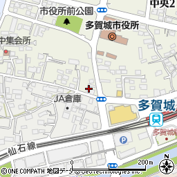 仙台農業協同組合　ジェイエイ仙台・農産物直売所たなばたけ・多賀城店周辺の地図