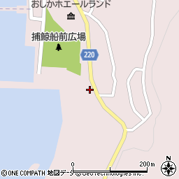 宮城県石巻市鮎川浜松下周辺の地図