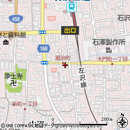 新丁屋魚店周辺の地図