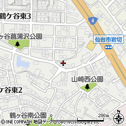 カーサ鶴ケ谷東周辺の地図