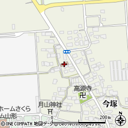 今塚集会場周辺の地図