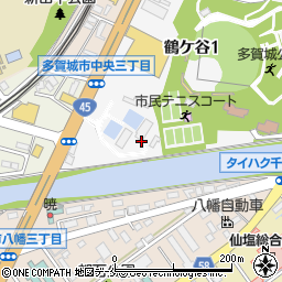 〒985-0841 宮城県多賀城市鶴ケ谷の地図