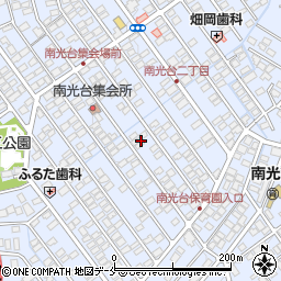 宮城県仙台市泉区南光台2丁目12周辺の地図