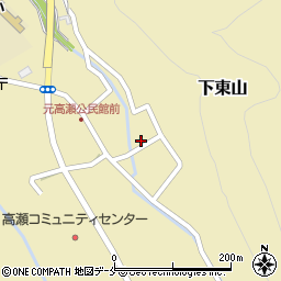 山形県山形市下東山1710周辺の地図