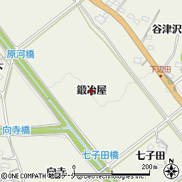 宮城県仙台市青葉区芋沢（鍛冶屋）周辺の地図