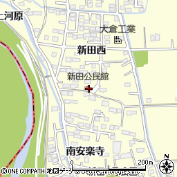 宮城県多賀城市新田北安楽寺88周辺の地図