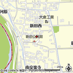 宮城県多賀城市新田西30周辺の地図