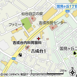 株式会社日本住宅営繕仙台周辺の地図