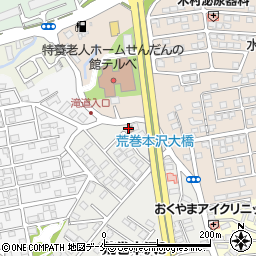 仙台本沢郵便局 ＡＴＭ周辺の地図
